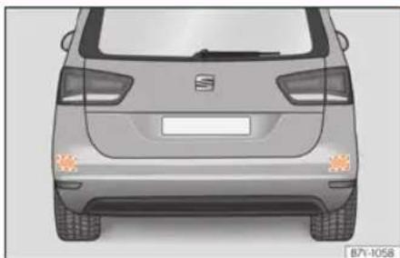 SEAT Alhambra (2023) - Radar arrriere - 1