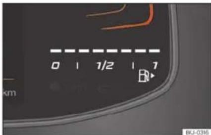 SEAT Tarraco (2023) - Indicateur du niveau de carburant - 1