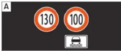 SEAT Tarraco (2023) - Système de détéction de signalisation routière - 1