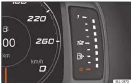 SEAT Tarraco (2023) - Indicateur du niveau de carburant - 2