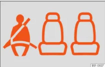 SEAT Arona (2023) - Indication du bouclage des ceintures de la banquette arrière - 1