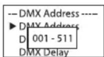 Cameo FLAT PRO 12 G2 - CONFIGURE DMX START ADDRESS - 2
