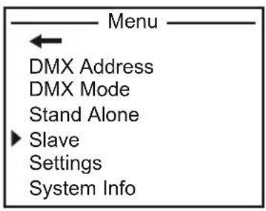 Cameo P2 T - STAND-ALONE BETRIEBSART (Stand Alone) - 4