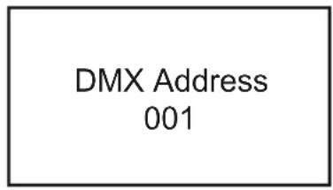 Cameo P2 T - DMX BETRIEBSART EINSTELLEN (DMX Mode) - 3
