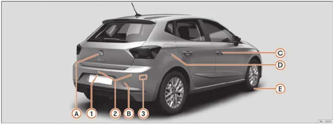 SEAT Ibiza (2023) - Vue extérieure arrière - 1