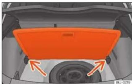 SEAT Ibiza (2023) - Plancher de coffre à bagages modu- lable - 2