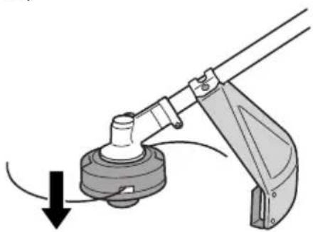Tanaka TCG22EAP2SLB - Adjusting line length - 1