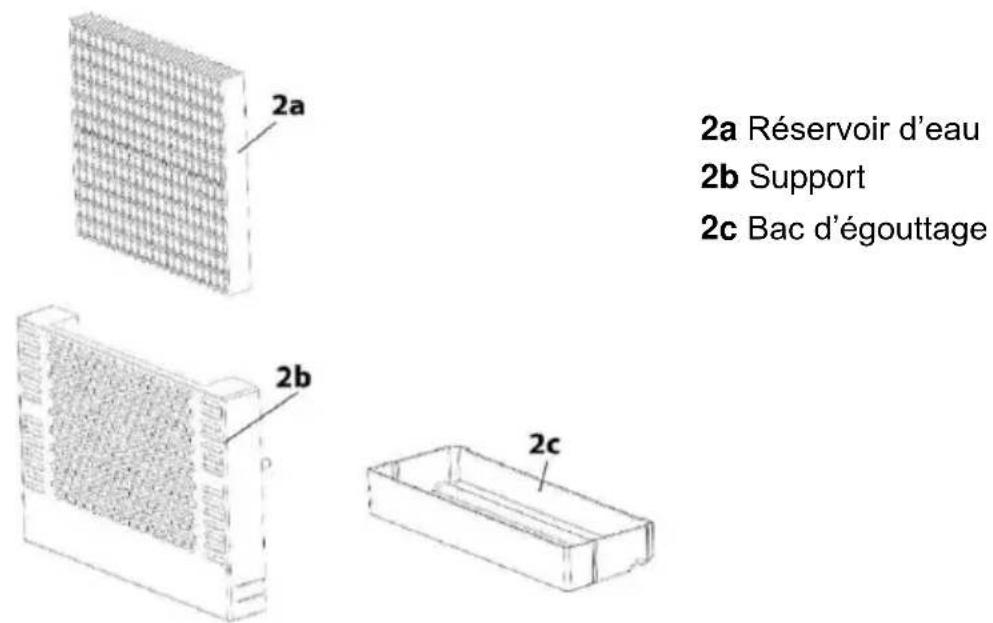 BARTSCHER Dry Age cabinet 63 - Grilles en acier inoxydable, support de suspension, plaque collectrice - 1
