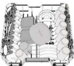 WHIRLPOOL W7I HT58 T - ВЕРХНІЙ КОШИК - 1