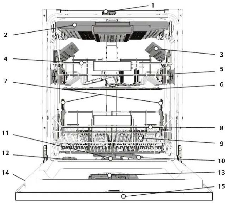 WHIRLPOOL W7I HT58 T - DESCRIPTION DU PRODUIT - 1