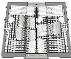 WHIRLPOOL W7I HT58 T - CUTLERY RACK - 1