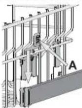 WHIRLPOOL W7I HT58 T - ADJUSTING THE HEIGHT OF THE UPPER RACK - 1