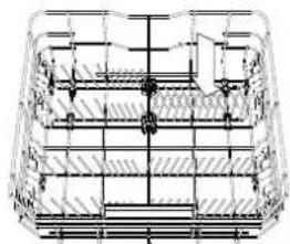 WHIRLPOOL W7I HT58 T - CESTELLO INFERIORE - 1