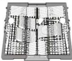 WHIRLPOOL W7I HT58 T - COMPARTIMENT A COUVERT - 1