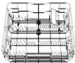 WHIRLPOOL W7I HT58 T - ONDERSTE REK - 1