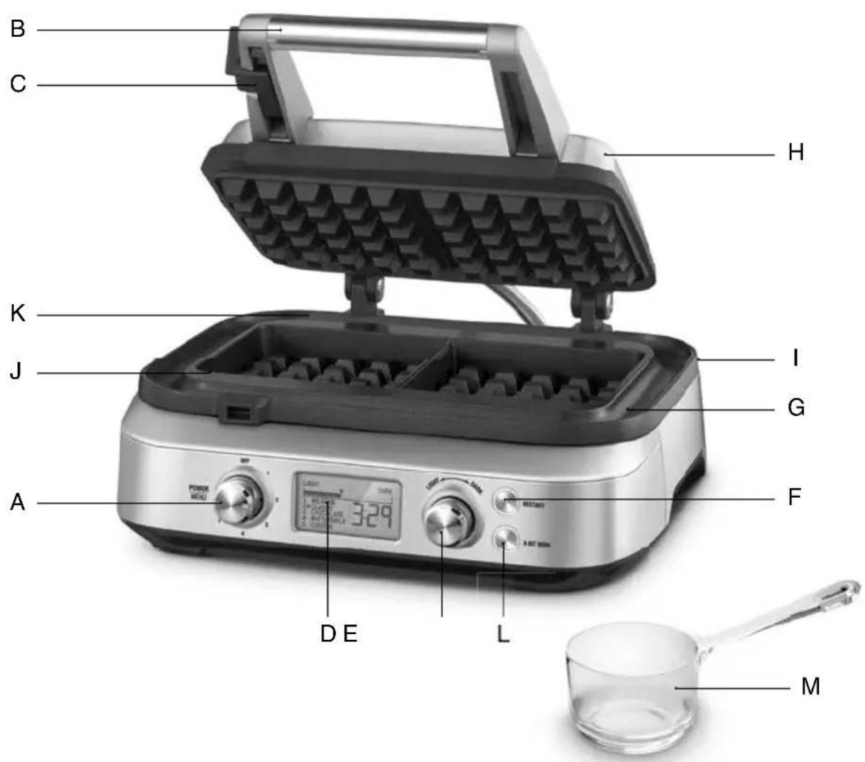 SAGE the Smart Waffle BWM620 - RECOMENDAMOS SEGURIDAD ANTE TODO - 4