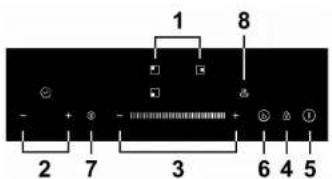 CANDY CIS642SCTT/1 - Painel de controlo - 1