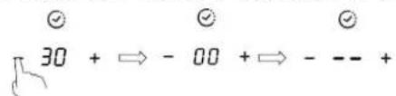 CANDY CIS642SCTT/1 - Používanie časovača ako minútky - 1