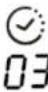 CANDY CIS642SCTT/1 - Impostazione del timer per spegnere una zona di cottura - 9