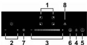 CANDY CIS642SCTT/1 - Pannello comandi - 2