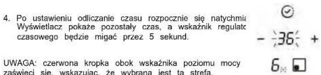 CANDY CIS642SCTT/1 - Ustawianie regulatora czasowego w celu wyłączenia jednej strefy grzewczej - 2