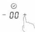 CANDY CIS642SCTT/1 - Impostazione del timer per spegnere una zona di cottura - 2