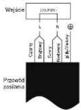 CANDY CIS642SCTT/1 - Podłączanie płyty do zasilania sieciowego - 3