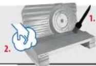 TRISA 6506.46 - Messer entnehmen | Retirer la lame | Rimuovere la lama | Remove rotary blade | Retirar la cuchilla - 3