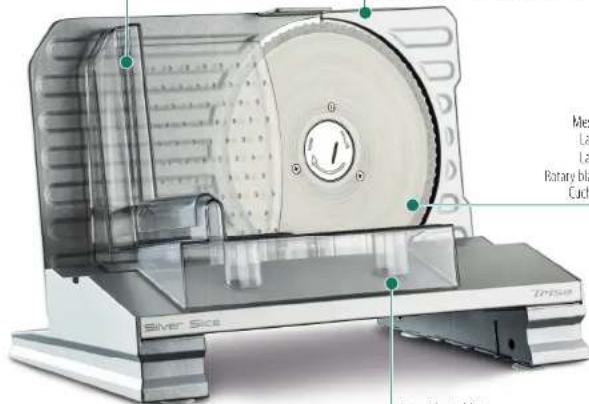 Silver Slice Mes La La Rotary black Cach