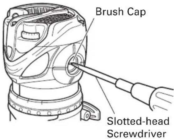 HITACHI KM12VC - CAUTION: Using this router with a carbon brush which is worn in excess of the wear limit will damage the motor. - 1