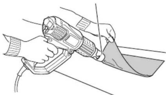 HITACHI RH650V - Softening adhesive (Fig. 7) - 1