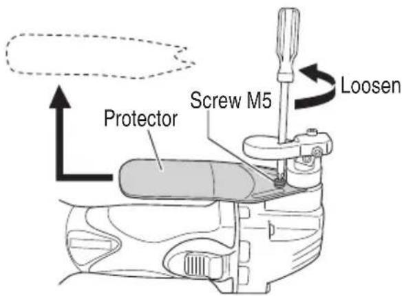Protector Screw M5 Loosen