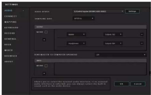 HERCULES DJControl Inpulse 200 MK2 - Настройки звука: - 1
