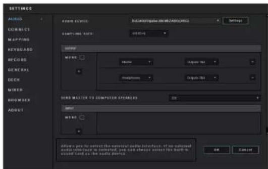 HERCULES DJControl Inpulse 200 MK2 - Ustawienia audio: - 1