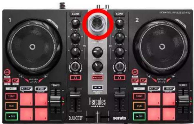 HERCULES DJControl Inpulse 200 MK2 - Aansluitingen - 2