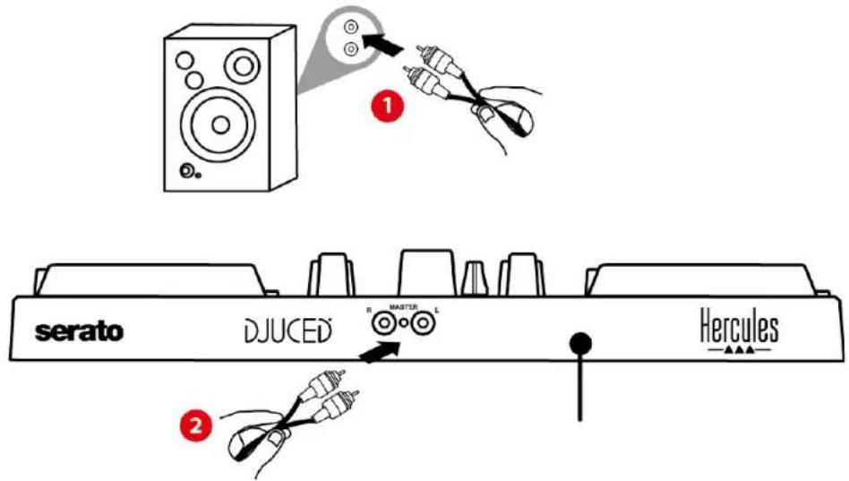 serato DJUCED HERCULES 1 2 R MASTES L