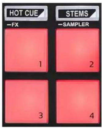 HERCULES DJControl Inpulse 200 MK2 - 打擊墊和模式 - 1