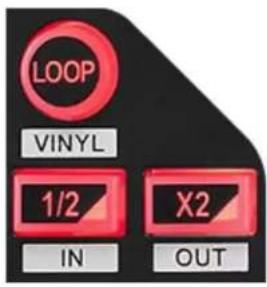 LOOP VINYL 1/2 X2 IN OUT