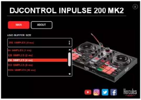 HERCULES DJControl Inpulse 200 MK2 - ASIO и панель управления для Windows® - 1