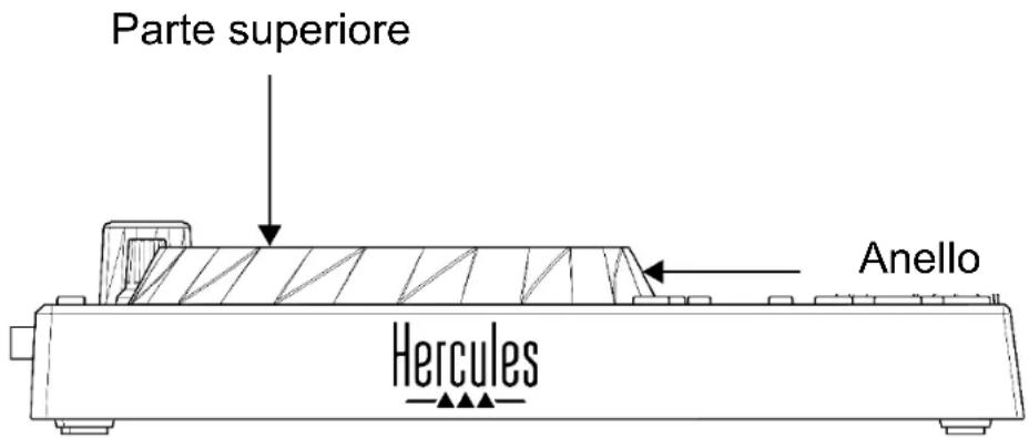 Parte superiore Anello Hercules