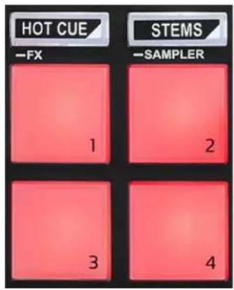 HERCULES DJControl Inpulse 200 MK2 - 打击垫和模式 - 1