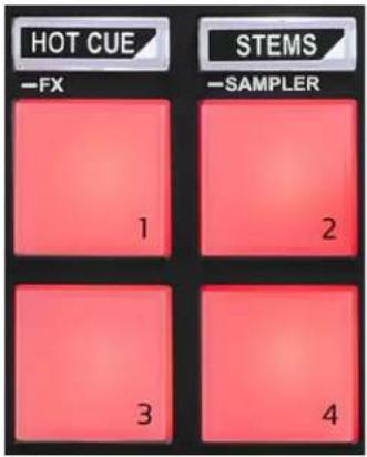 HERCULES DJControl Inpulse 200 MK2 - Пэды и режимы - 1