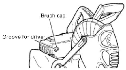 HITACHI C12FDH - Inspecting the carbon brushes (Fig. 46 and Fig. 47) - 2