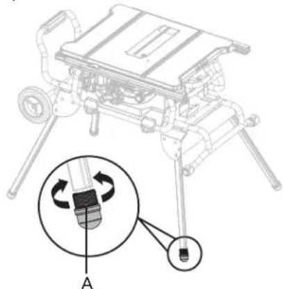 HITACHI C10RJ - POUR FIXER/NIVELER LE SOCLE (Fig. 4) - 1