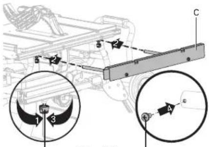HITACHI C10RJ - INSTALACIÓN DEL CONJUNTO DEL SOPORTE DEL LADO DE SALIDA (Fig. 10a-10b) - 2