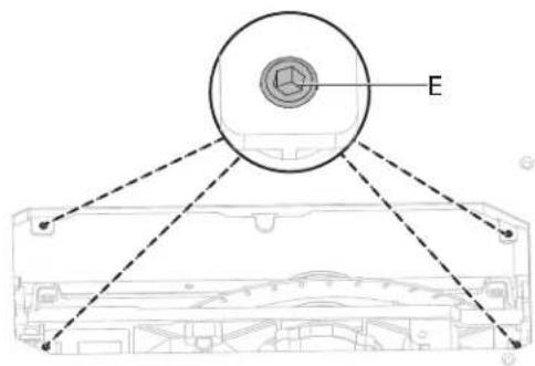 HITACHI C10RJ - APERTURA DEL SOPORTE (Fig. 3a-3d) - 1