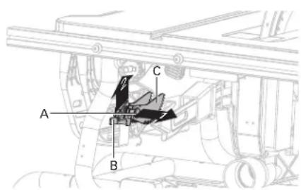 HITACHI C10RJ - INSTALLATION DES GRIFFES ANTI-RECUL ET DU PROTÈGE-LAME (Fig. 8a-8b) - 1