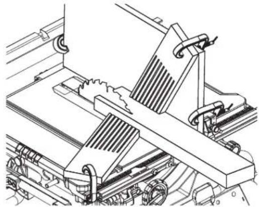 HITACHI C10RJ - PALANCA DE BLOQUEO DE LAS BARRAS DE TOPE (Fig. 20a) - 1