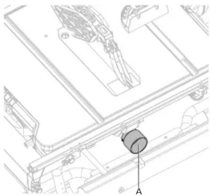 HITACHI C10RJ - CONNECT TO A DUST COLLECTION SYSTEM (Fig. 15) - 1
