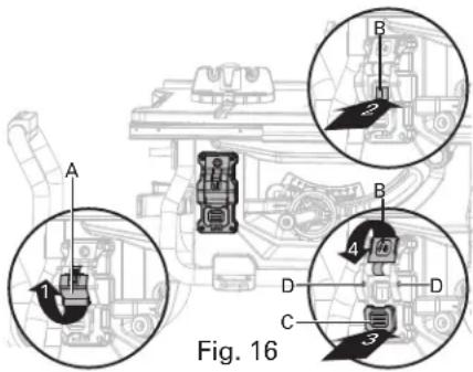 HITACHI C10RJ - SWITCH ASSEMBLY (FIG. 16) - 1